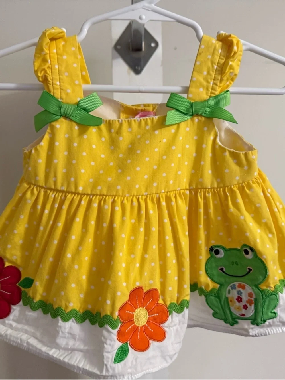 Goodlad Frog & Flowers Diaper Set